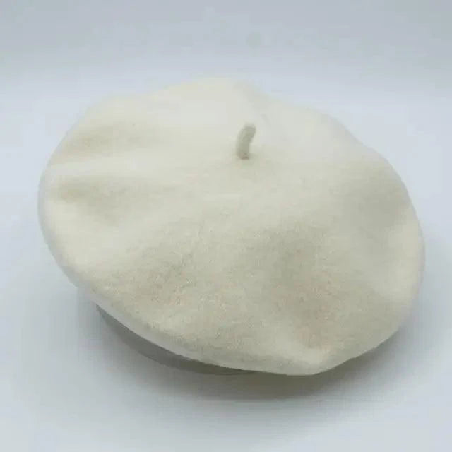 Classic Wool Blend Beret Vintage Painter Cap
