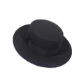 Women's Wide Brim Fedora Hat - Vintage Patterned Jazz Cap
