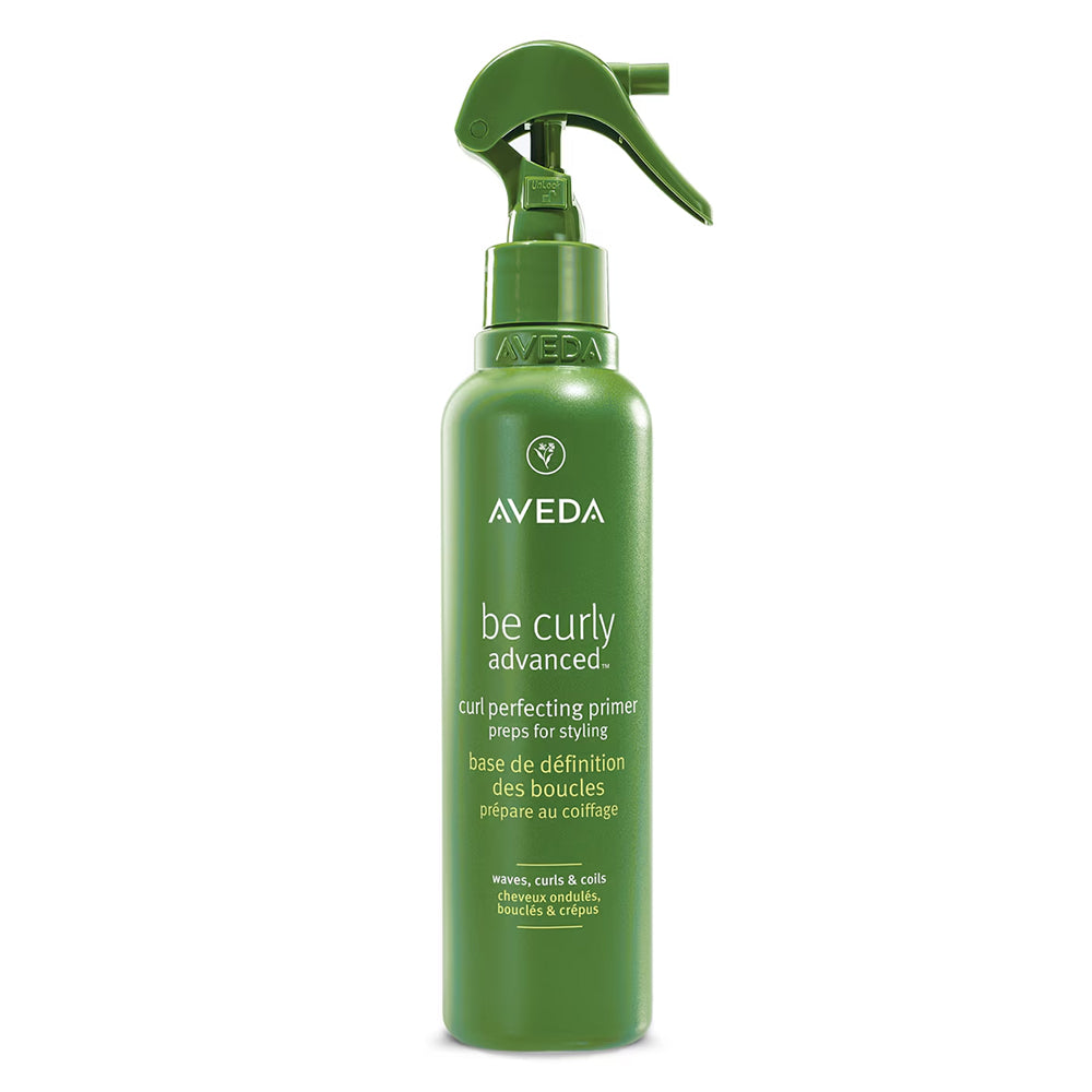 Aveda Be Curly Advanced Curl Perfecting Primer 200ml bottle for curly hair styling