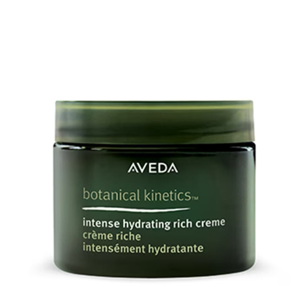 Aveda Botanical Kinetics Intense Hydrating Rich Creme in green minimalist packaging