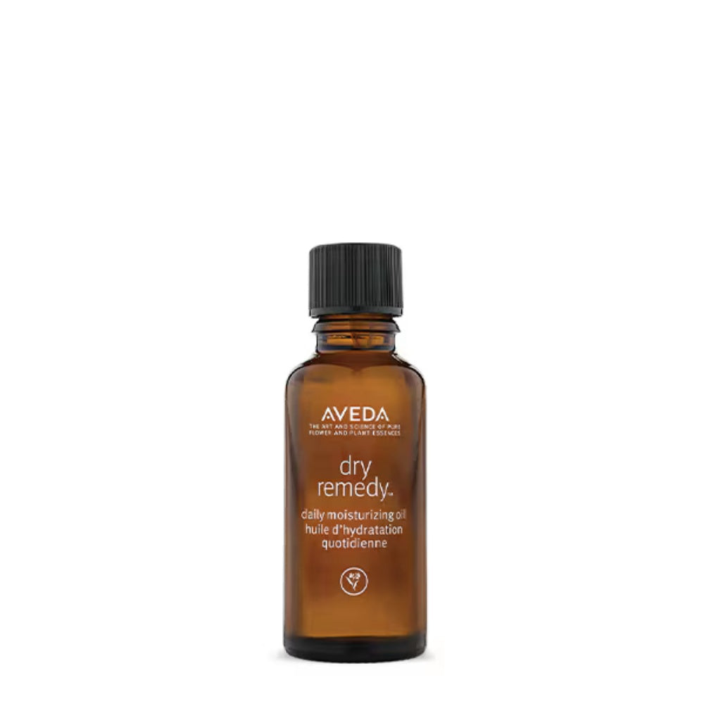 Aveda Dry Remedy Daily Moisturizing Oil 30ml bottle for dry hair treatment