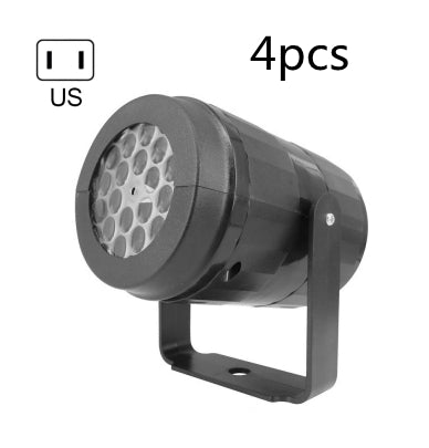Rotating Christmas Snowflake Projector LED Light for Holiday Decor
