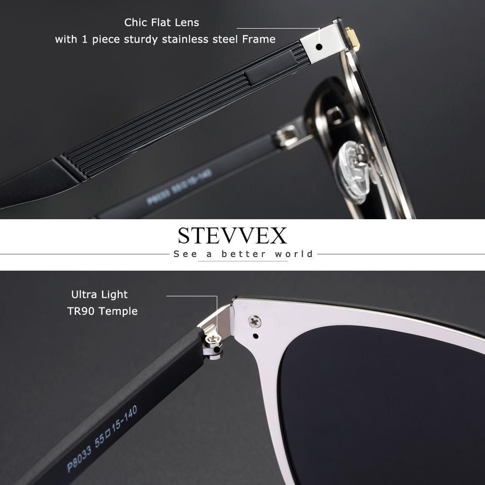 Luxury Polarized Square Sunglasses with UV400 Protection
