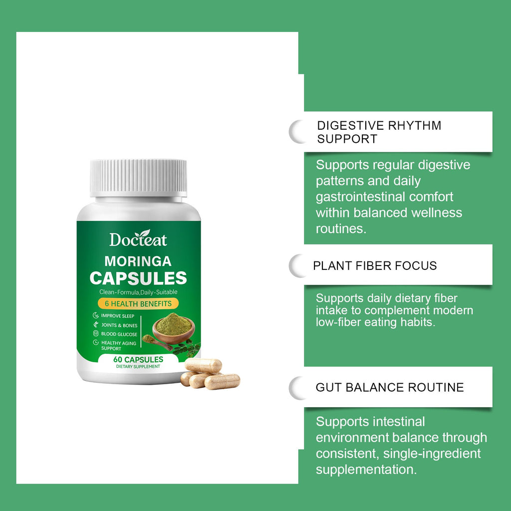 Moringa Gut Health Support Capsules