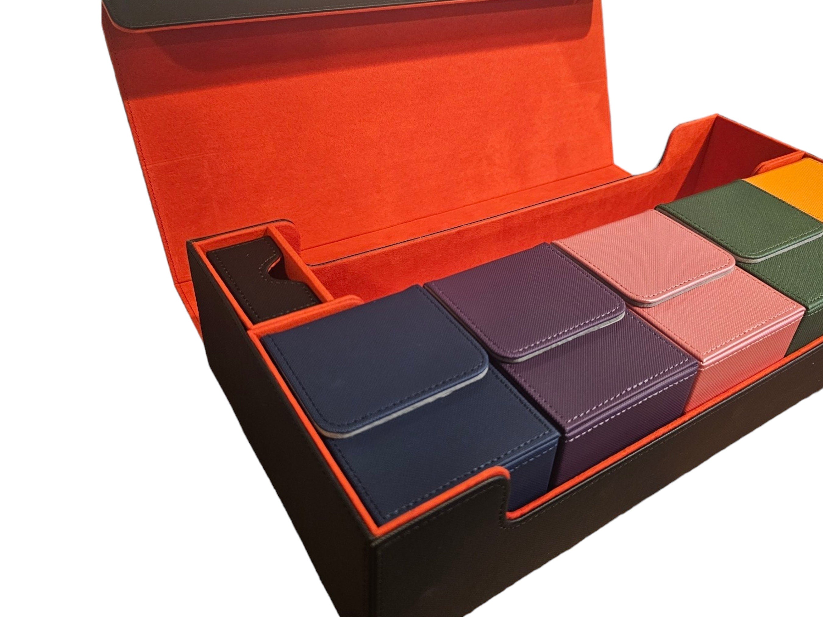 Ultimate Deck Box Chest – TCG Storage for Decks, Dice & Playmat