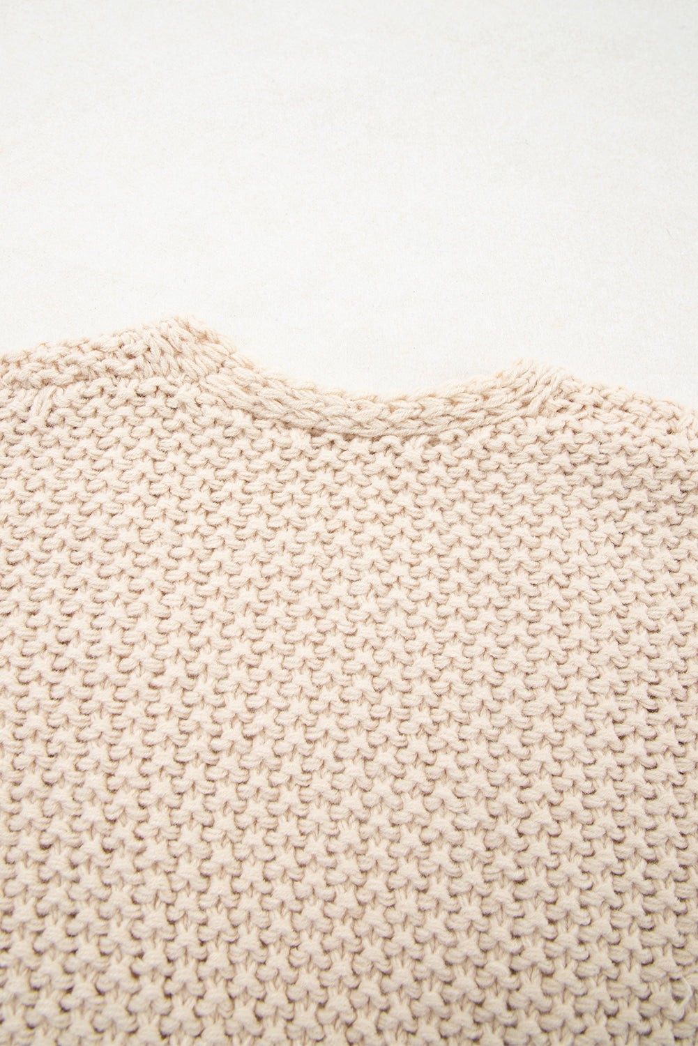 Parchment Crochet Color Block Open Front Cardigan | Knit