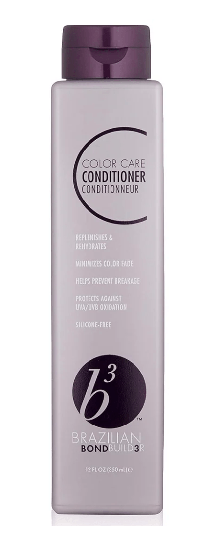B3 Brazilian Bondbuilder Color Care Conditioner 12 oz bottle for color-treated hair