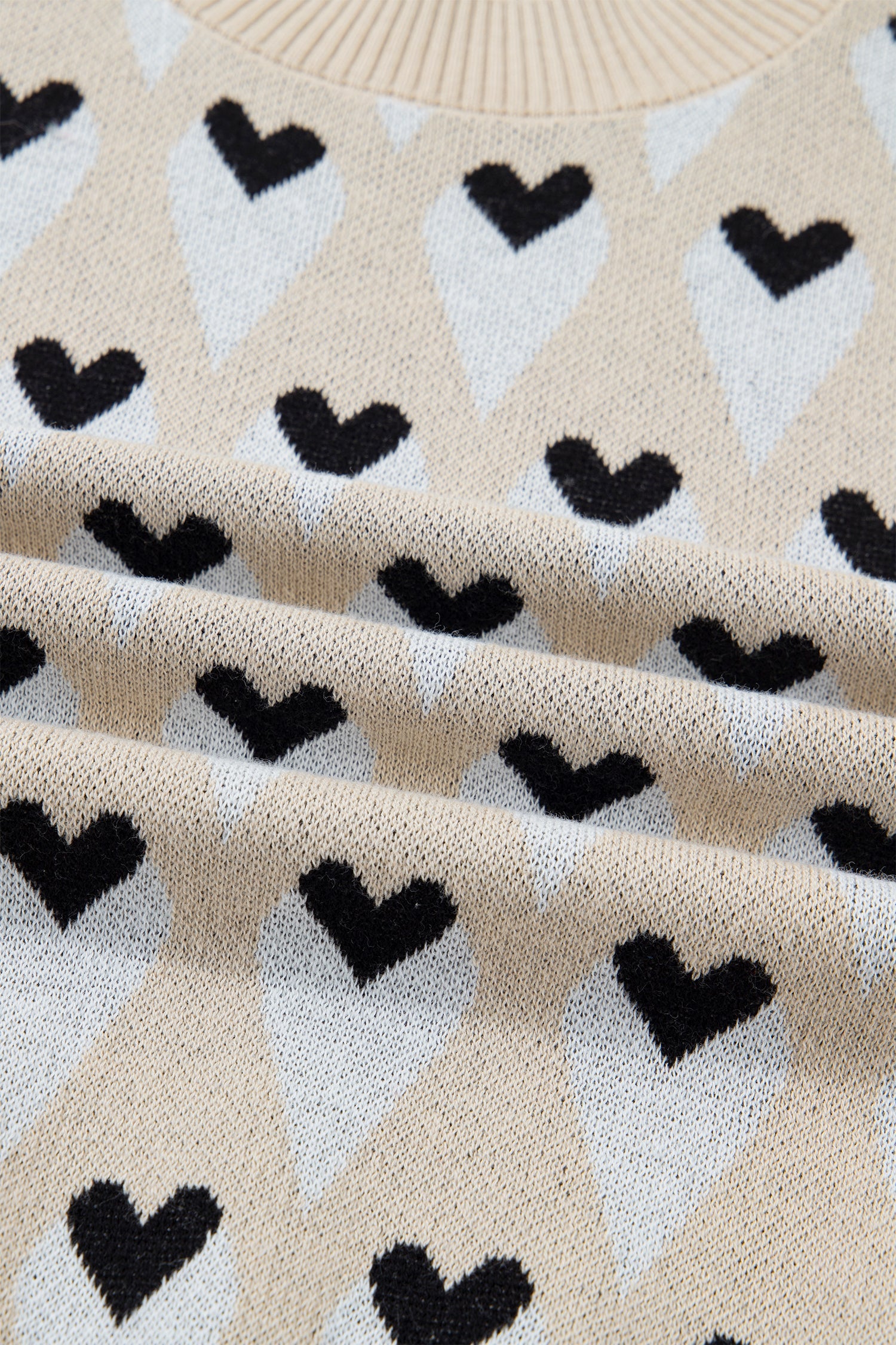 Aspyn Ribbed Trim Loose Sweater