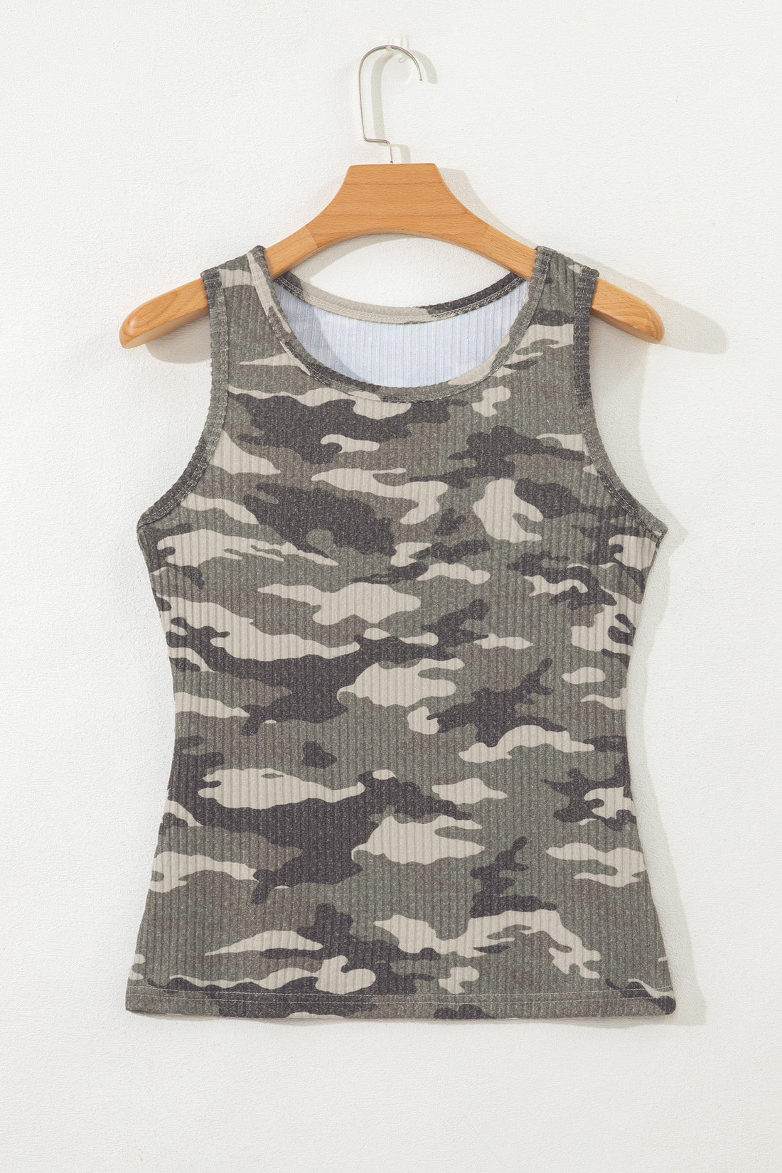 Wrenley Ribbed Knit Tank Top - Versatile Sleeveless Basic