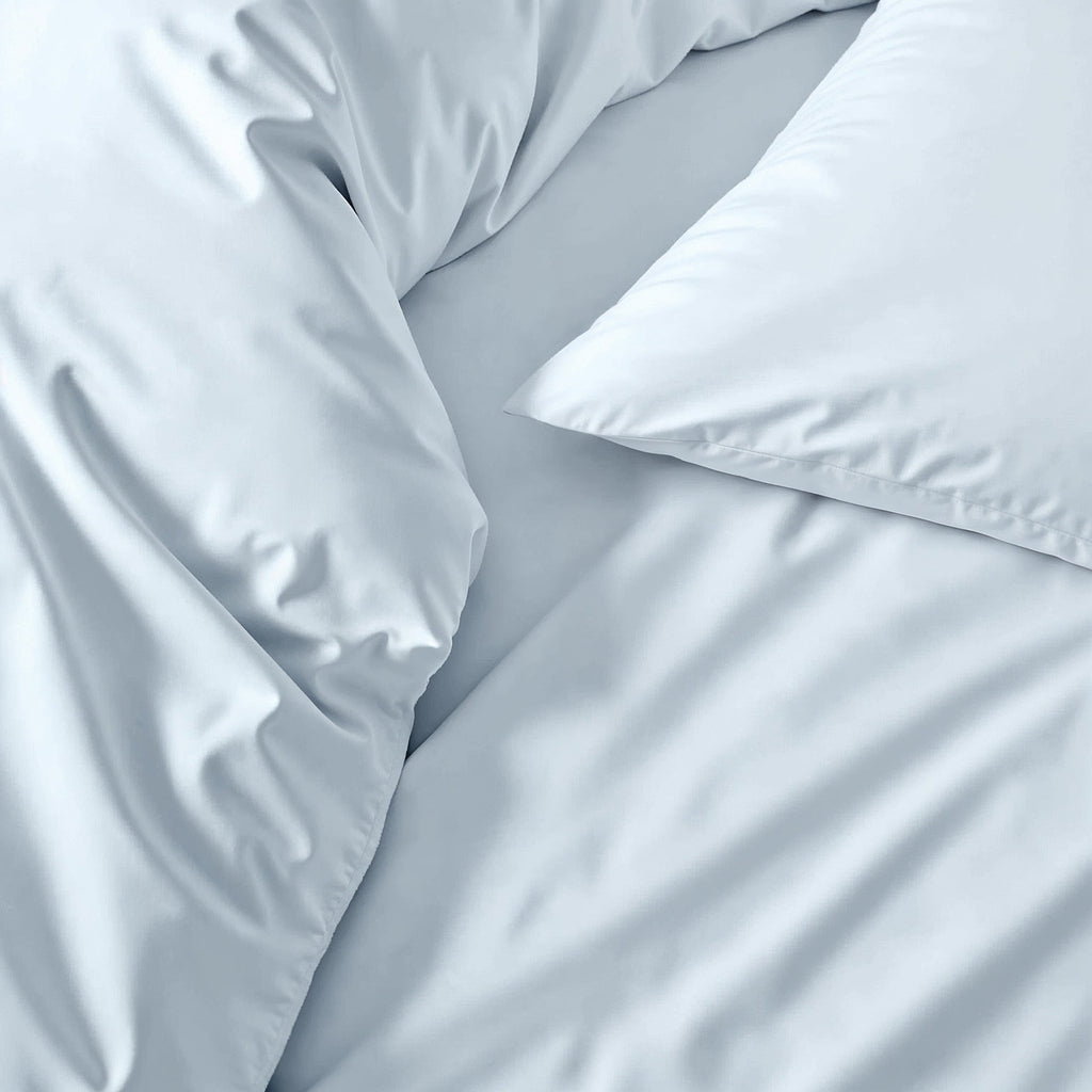 Australian Cotton Sateen Sheet Set in Solid and Stripe - Image 35
