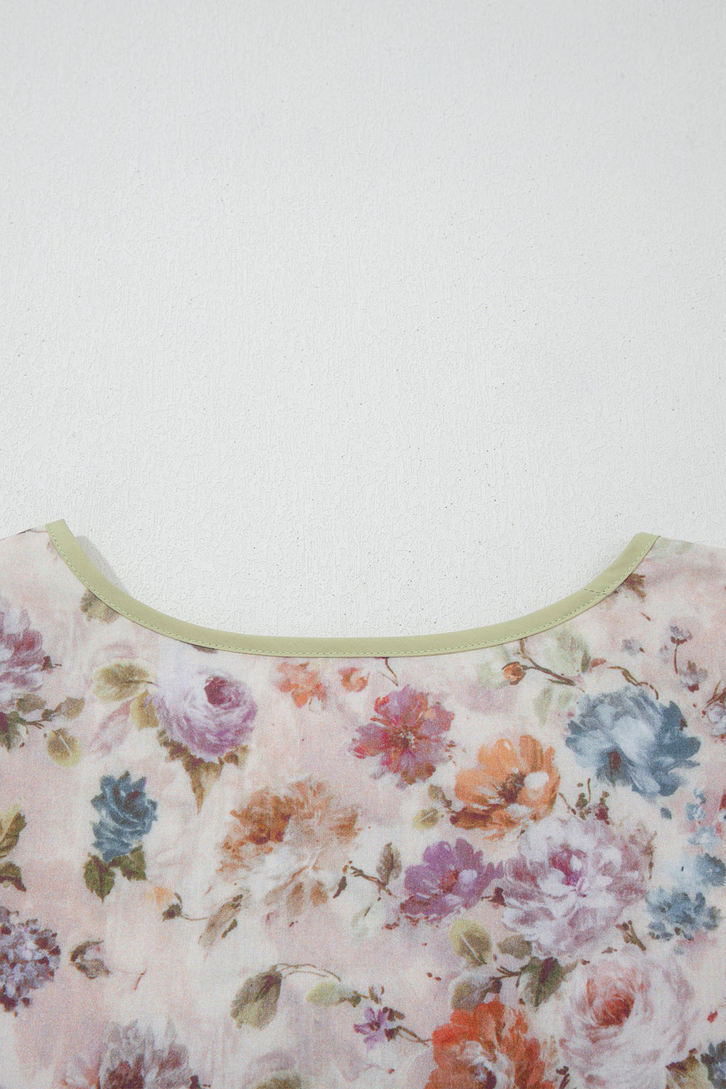 Andi Striped Detail Babydoll PLUS Blouse