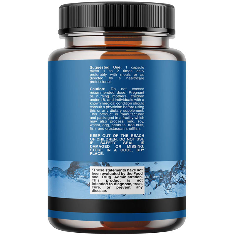 Dandelion Capsule Health Supplement Bottled
