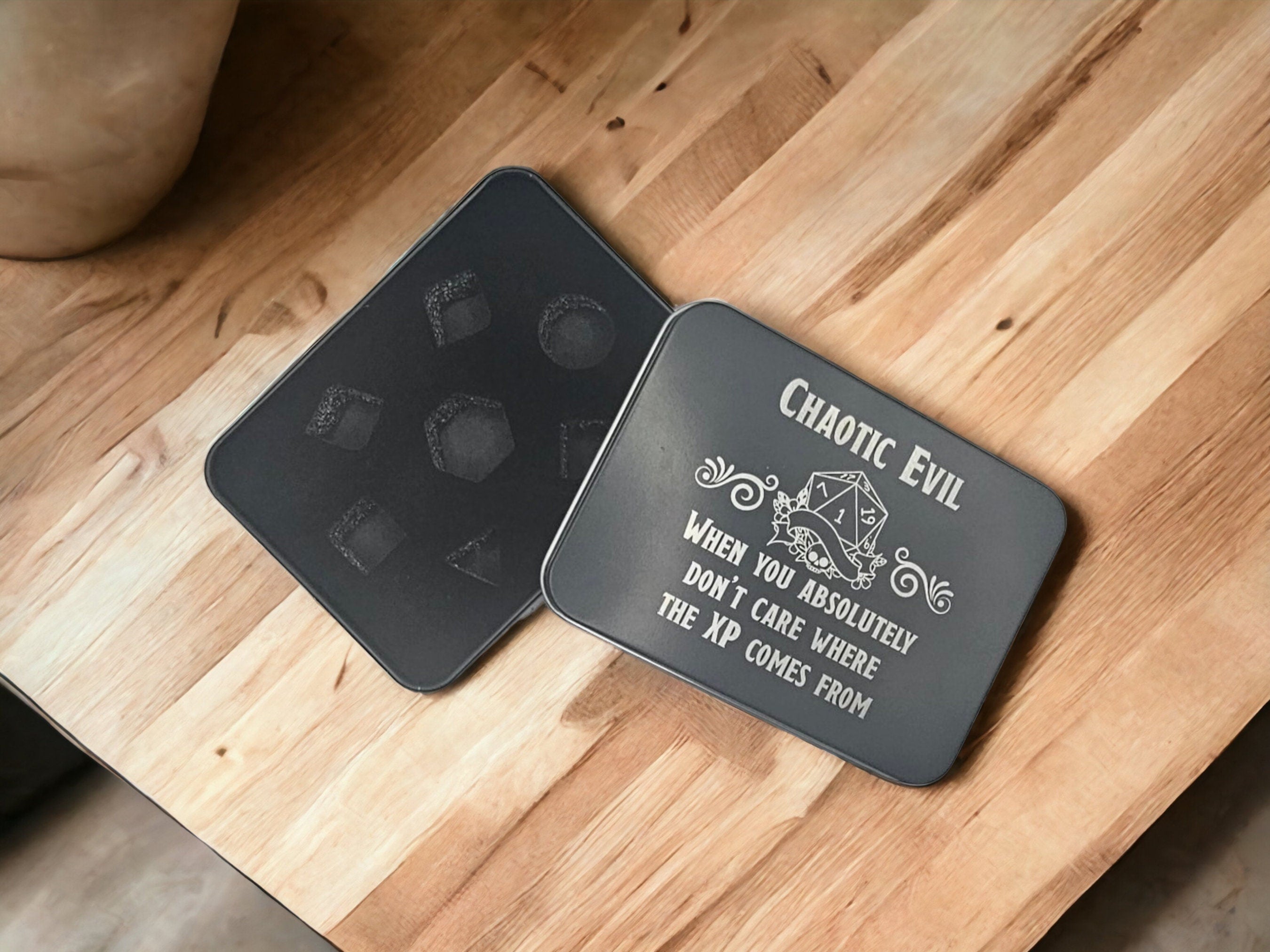 Dice Tin - 9 Hilarious Alignments