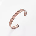 Magnetic Small Wave Pattern Antique Red Copper Brushed
