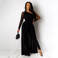 Women's Full-Length Flowy Maxi Skirt - Versatile Elegant Style