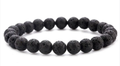 Elastic Beaded Bracelet with Natural Tiger Eye Stones
