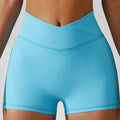 High Waist Summer Hip Lift Yoga Shorts for Girls