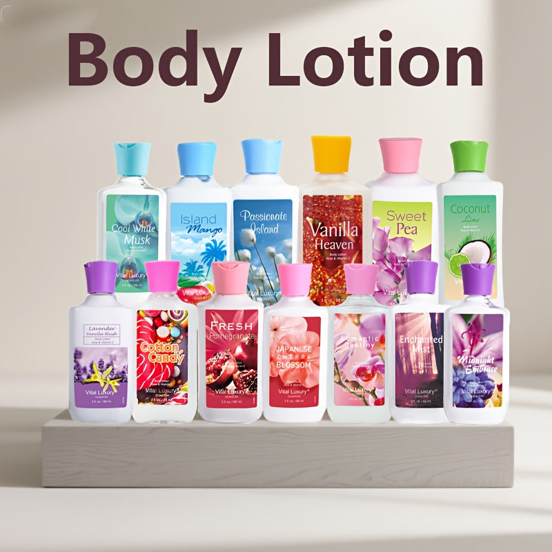 48hr Hydration Body Lotion 15 Fragrances for Dry Skin