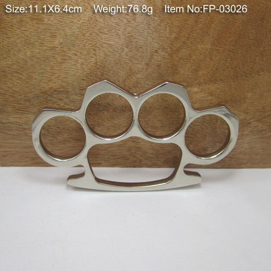Zinc Alloy Finger Buckle for Casual Self-Defense Belt