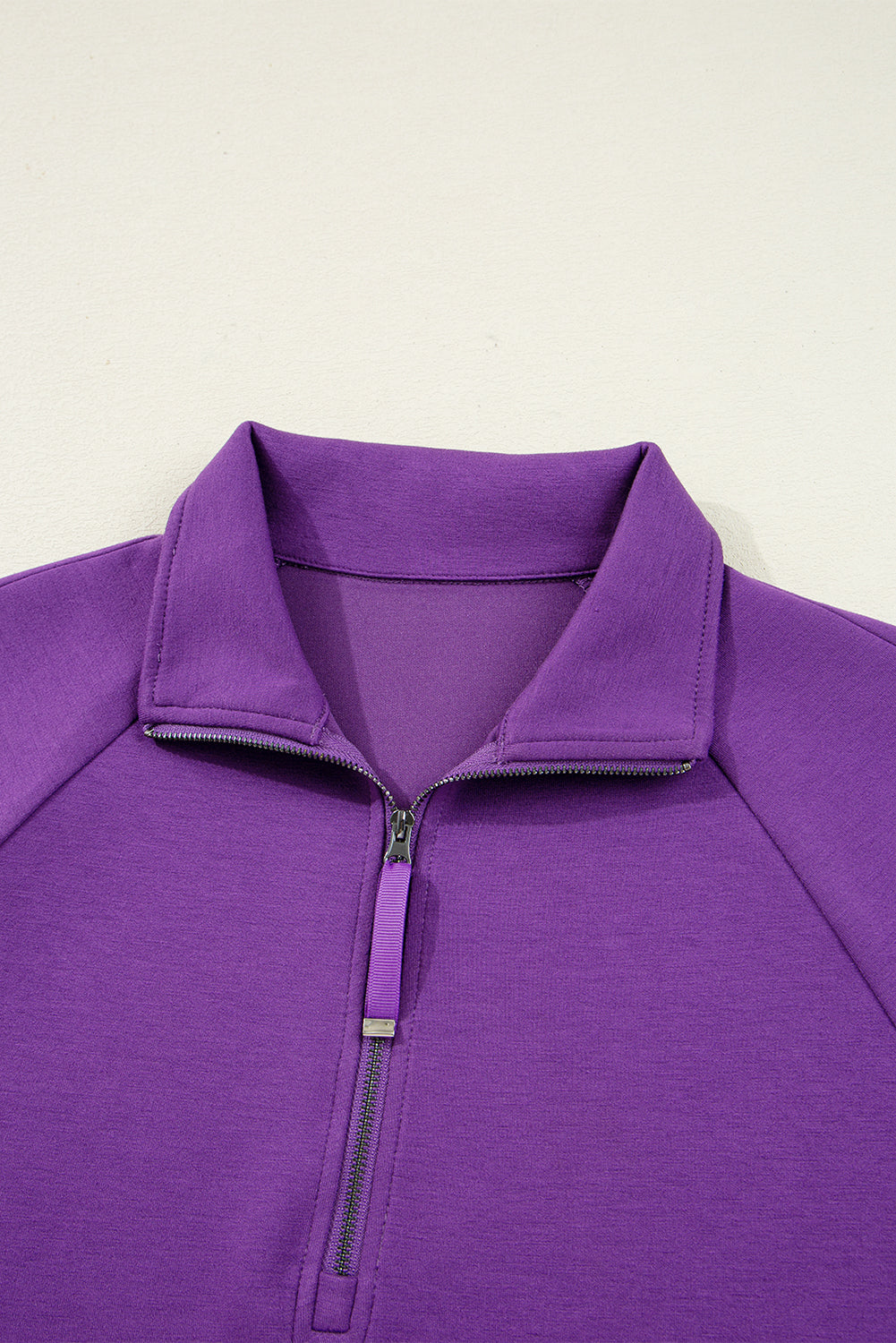 Pink Half Zip Sporty Pullover & Mini Skirt 2pc Set