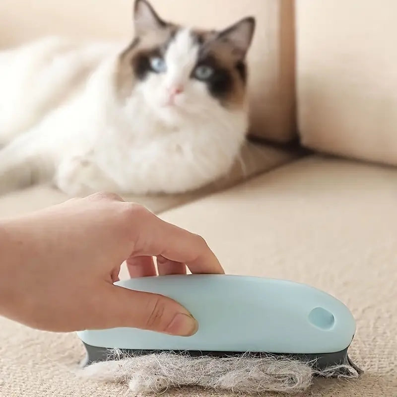 Pet Hair Remover with Comfortable Handle for Furniture