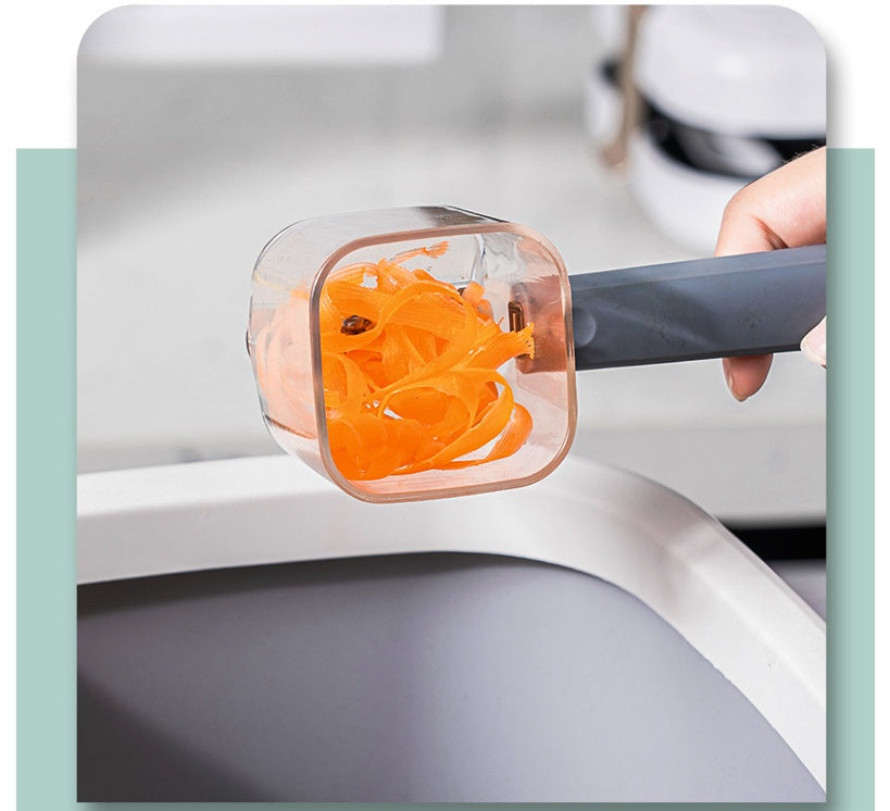 Modern Stainless Steel Kitchen Peeler – Minimalist Ergonomic Tool