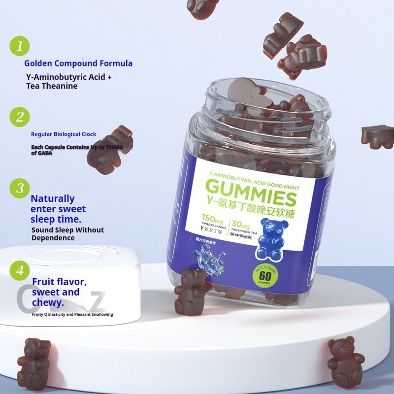 Blueberry Gummies With GABA And Melatonin