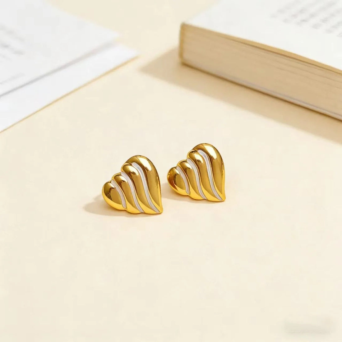 Minimalist Stainless Steel Oil-Dripping Earrings for Women