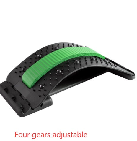 Adjustable Lumbar Back Stretcher & Spine Support for Pain Relief
