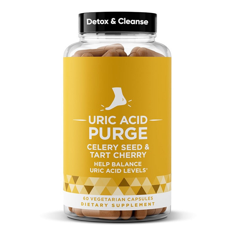 60-Count Uric Acid Capsule Supplement