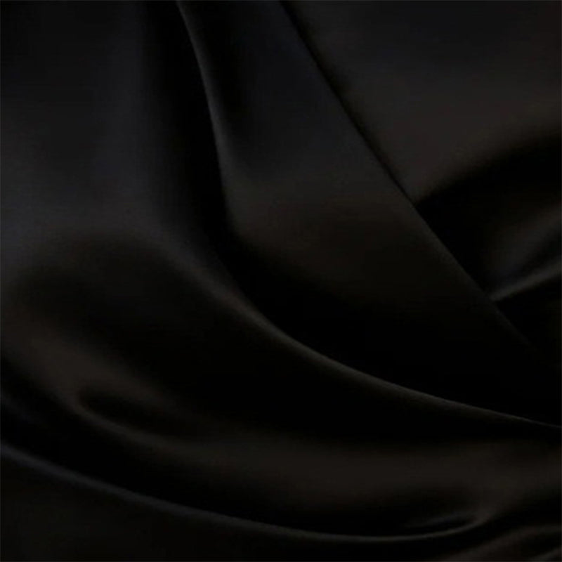 Women's Elegant Cross V-Neck Blouse, Ruffle Detail Button Accent Office Shirt