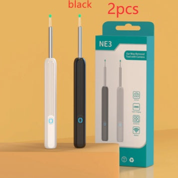 Wireless Ear Otoscope with Camera - HD Ear Wax Removal Tool Kit
