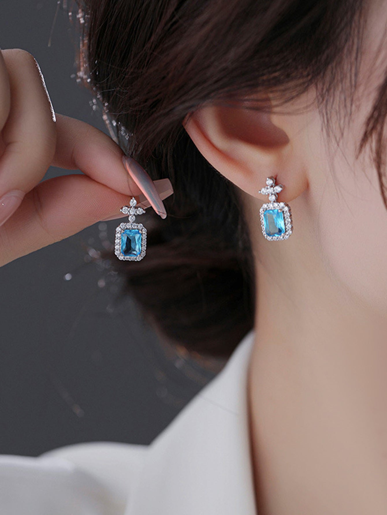 Elegant Chic French-Style High-End Earrings For Women