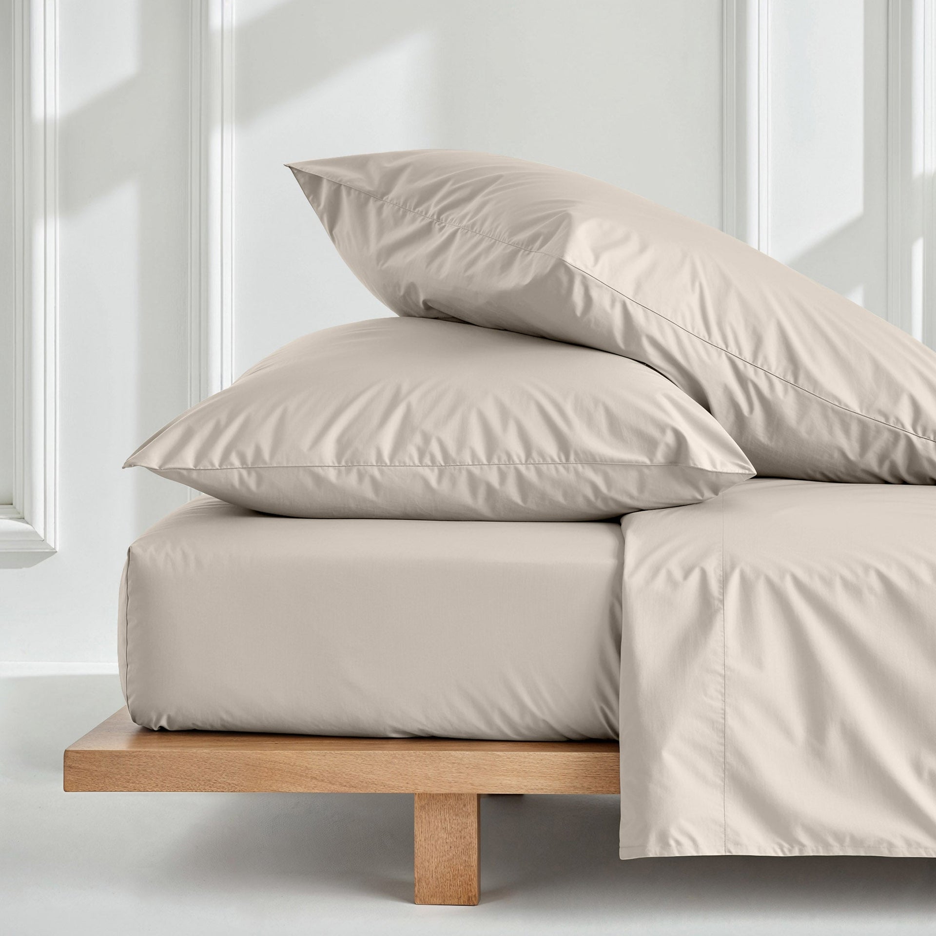 Australian Sateen Cotton Pillowcase Set Soft Breathable Bedding - Image 34