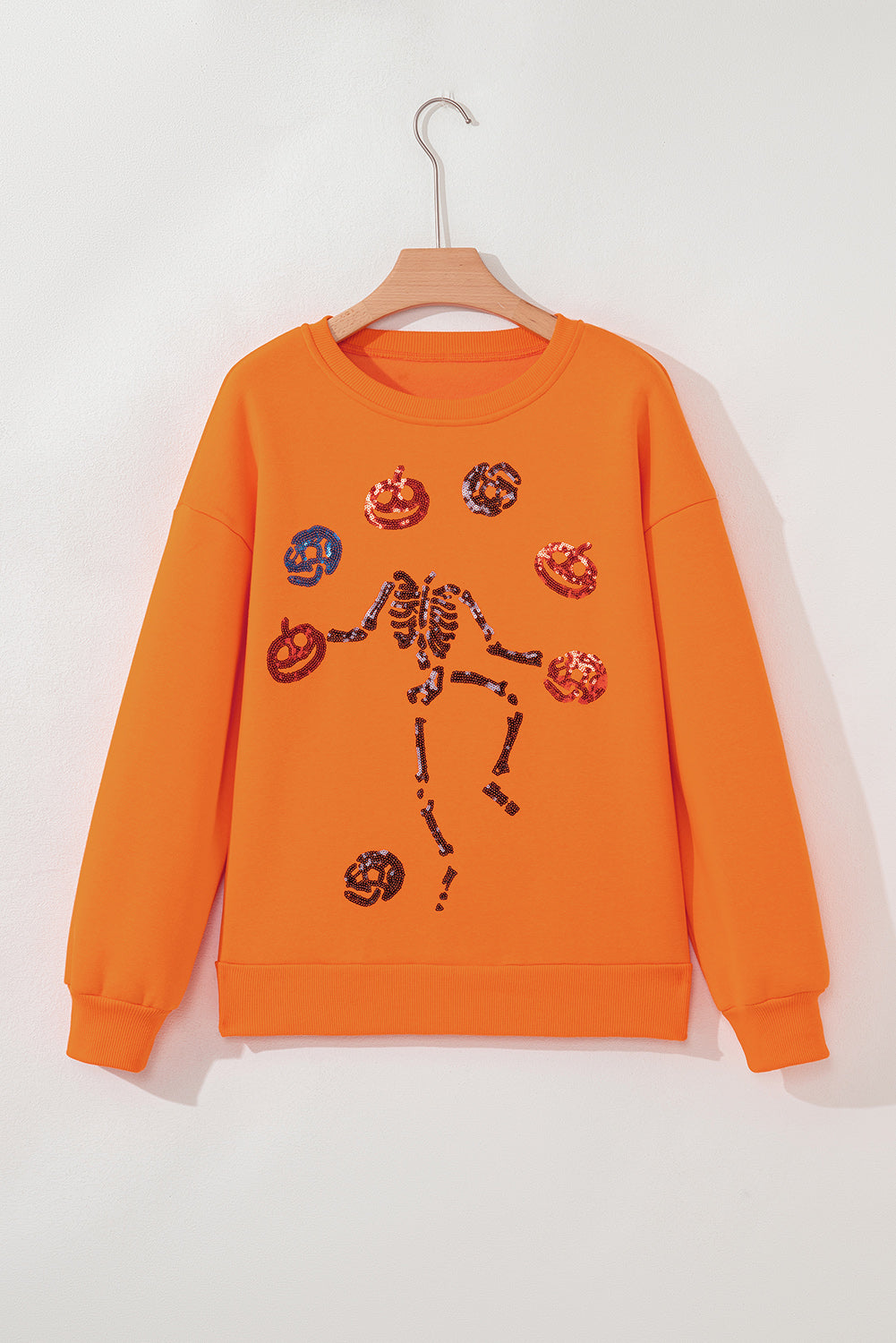Halloween Sequin Dancing Critters Crewneck Sweatshirt