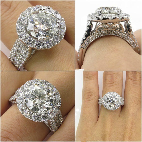 New Arrival Women's Micro Pave Full Zircon Ring, Silver Plated Band