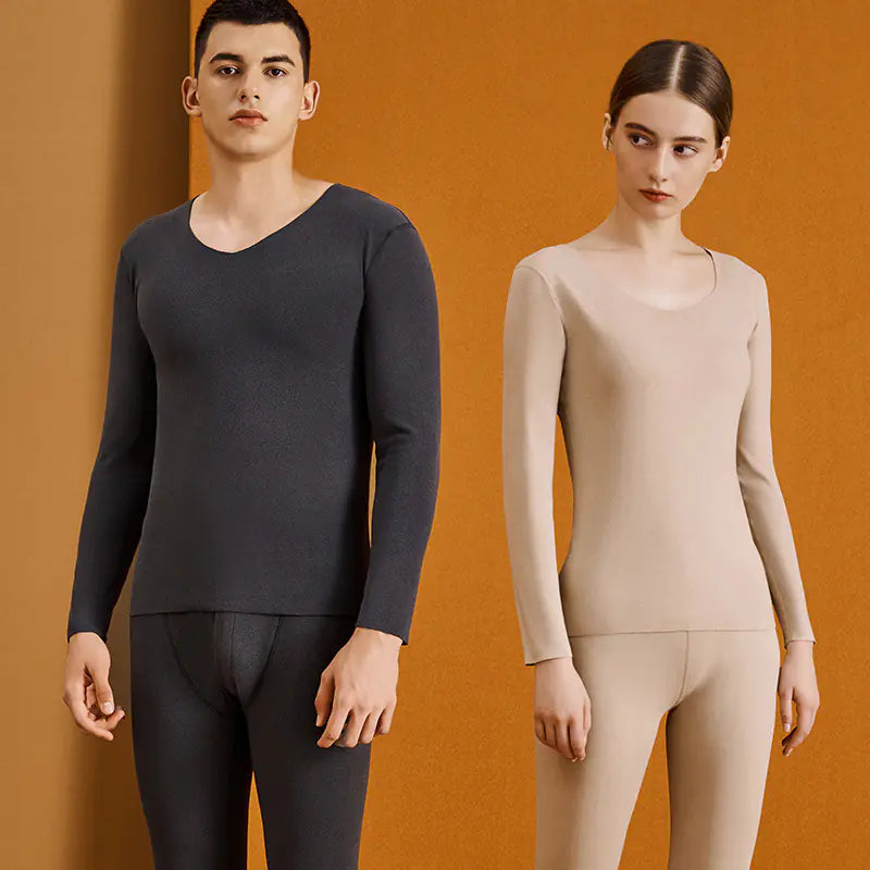 Women’s Thermal Long Johns Seamless Winter Underwear Set
