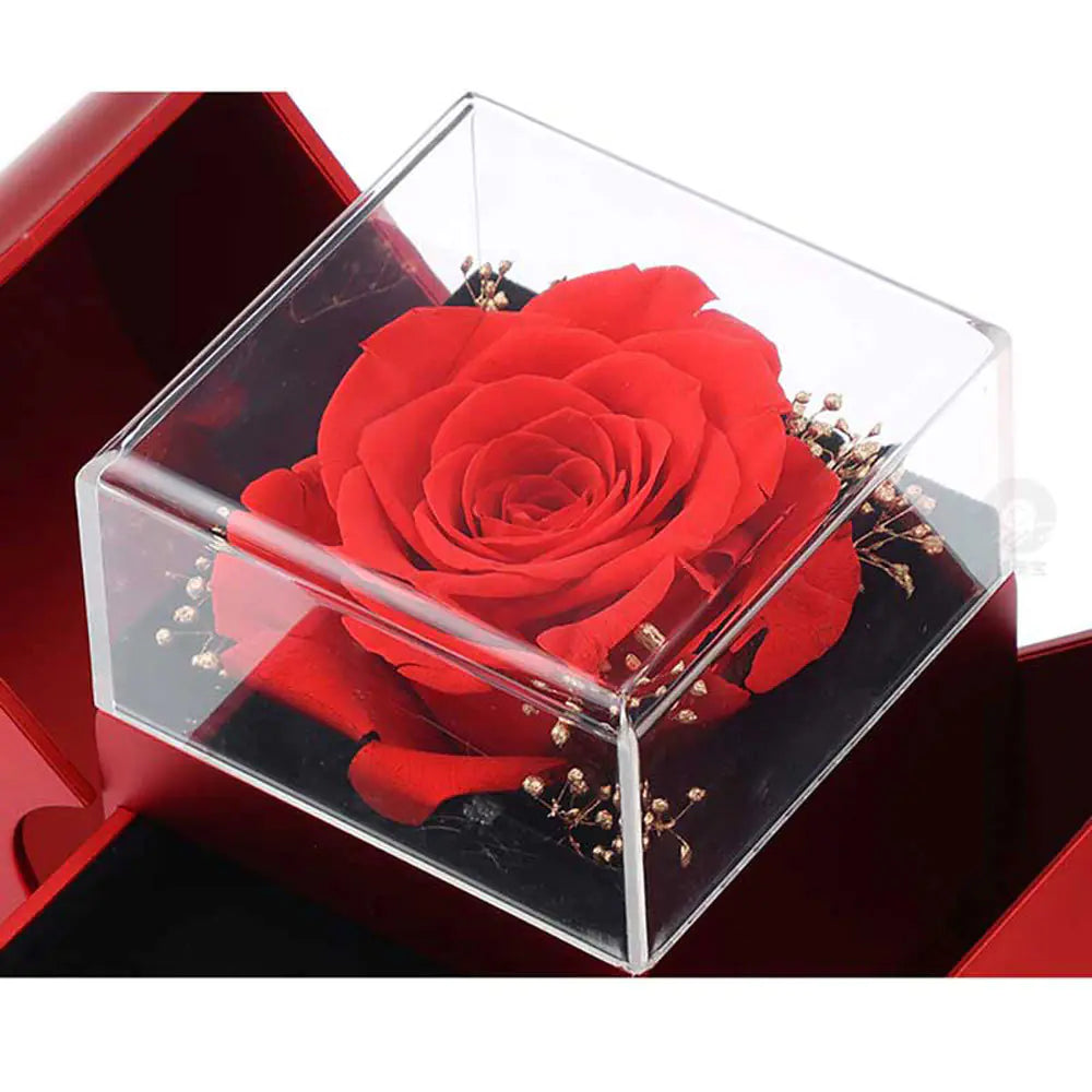 Luxury Four-Leaf Clover Necklace Gift Box Set