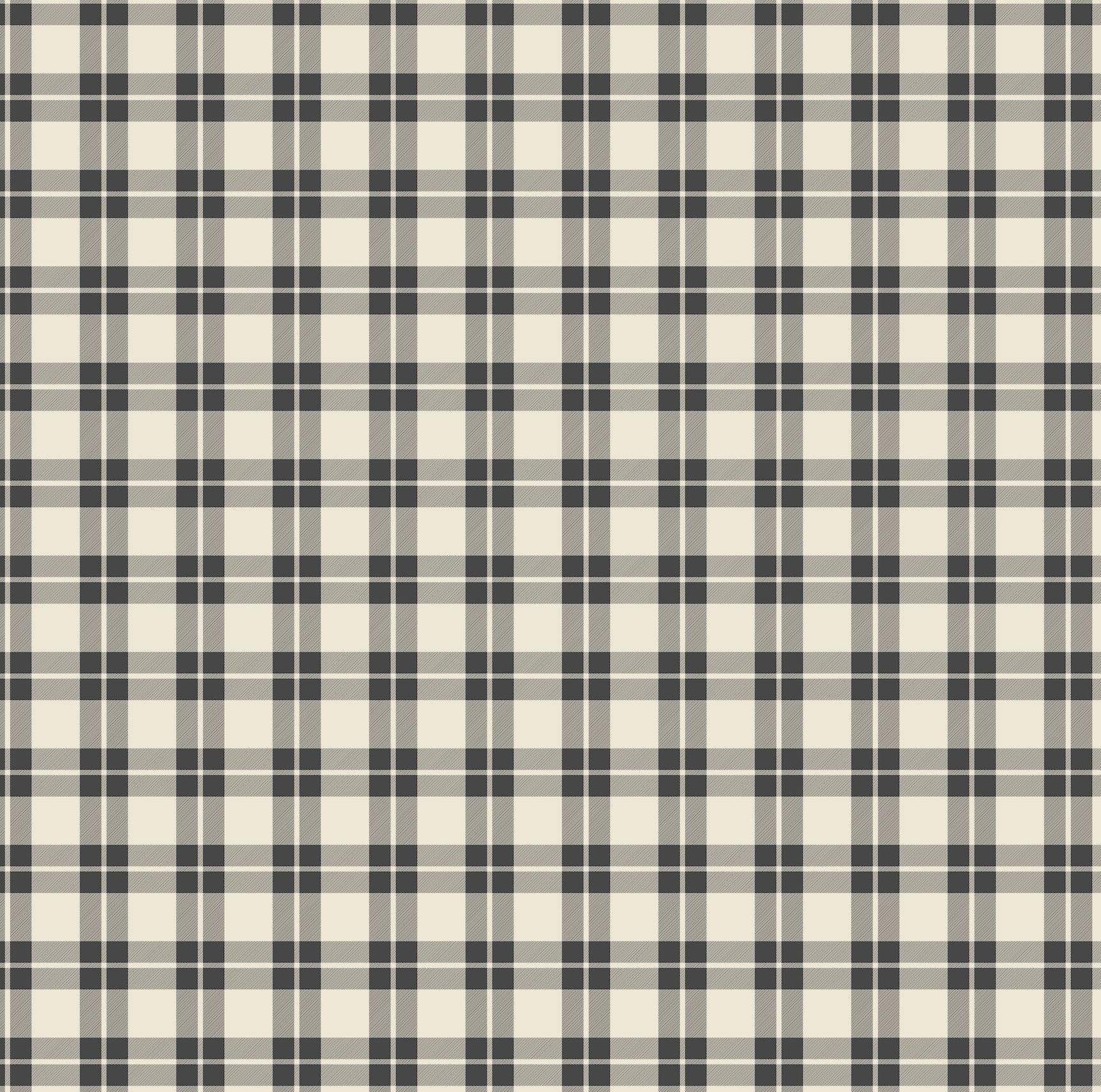 Channing Removable Plaid Wallpaper in Black, Blue, Pink and Beige