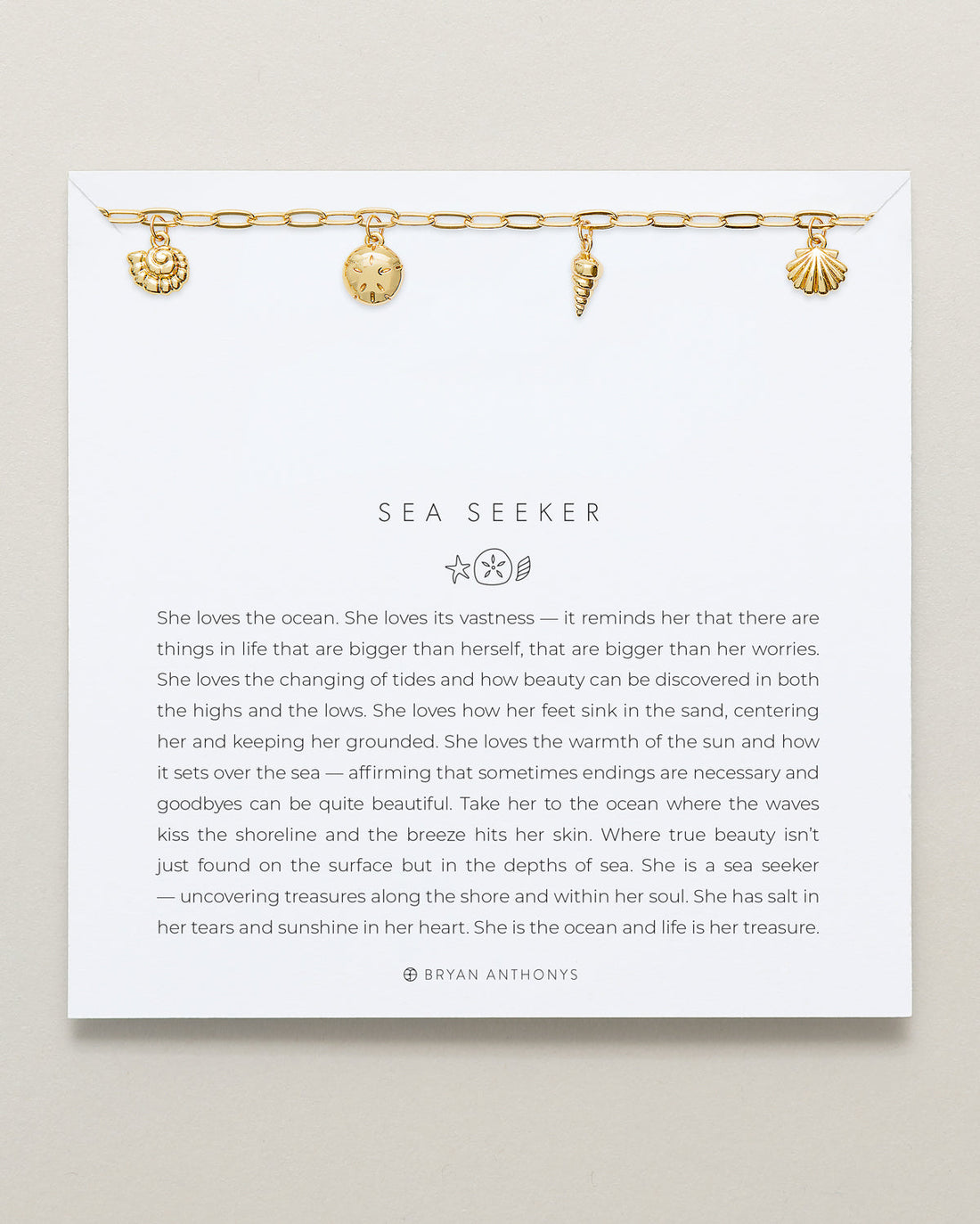 Sea Seeker Charm Bracelet