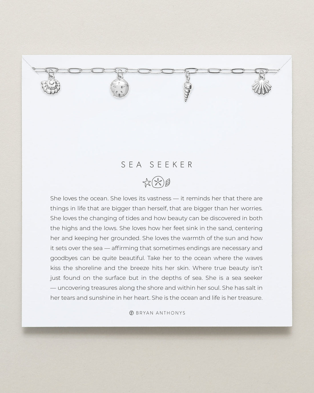 Sea Seeker Charm Bracelet