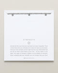 Strength Beaded Icon Bracelet