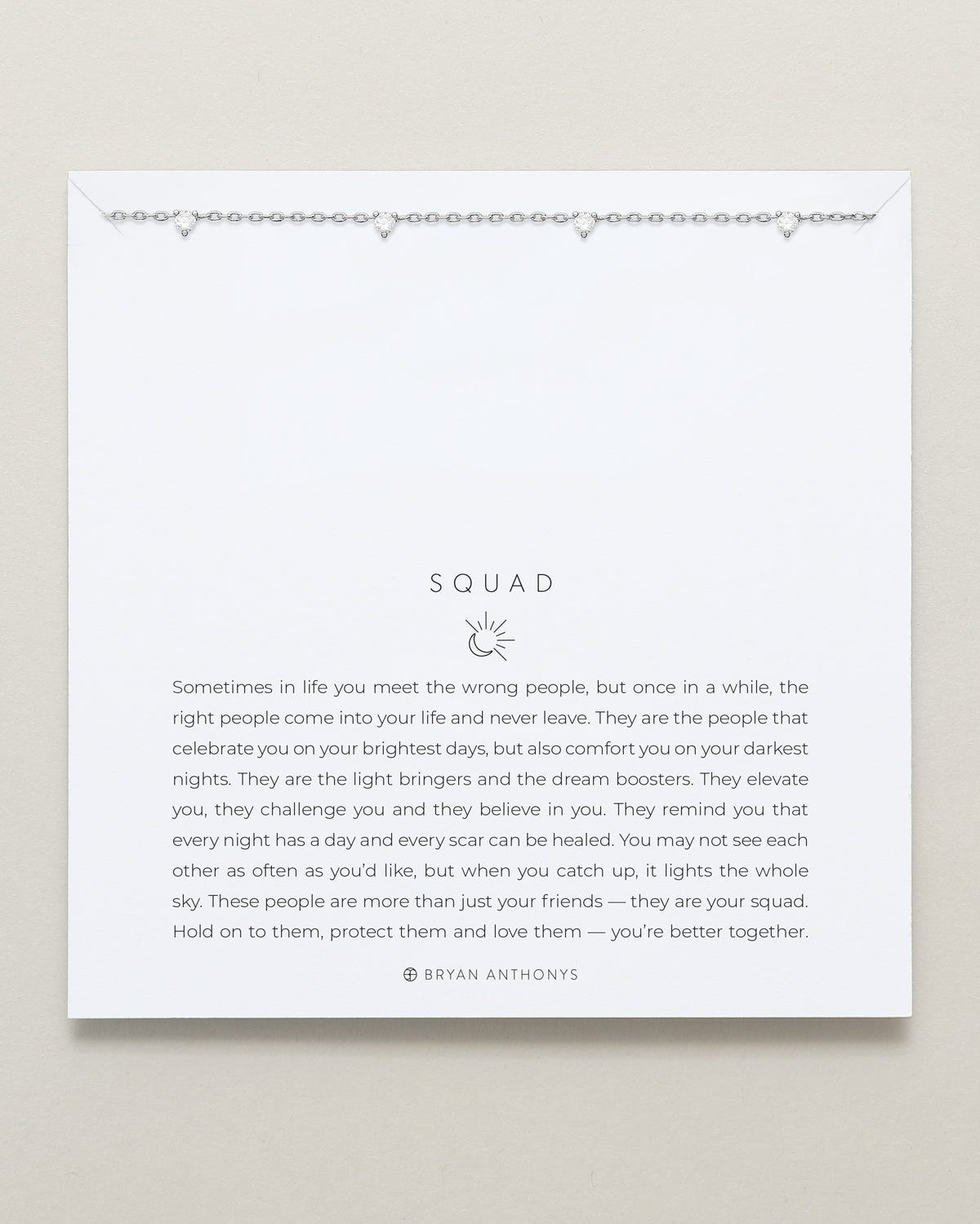 Squad Crystal Bracelet