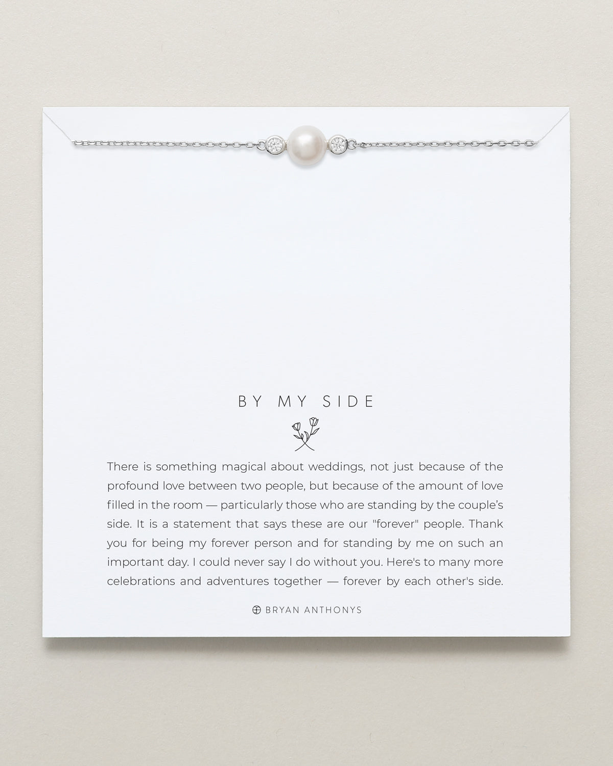 By My Side Pearl Bracelet