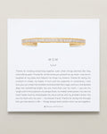 Mom Baguette Cuff