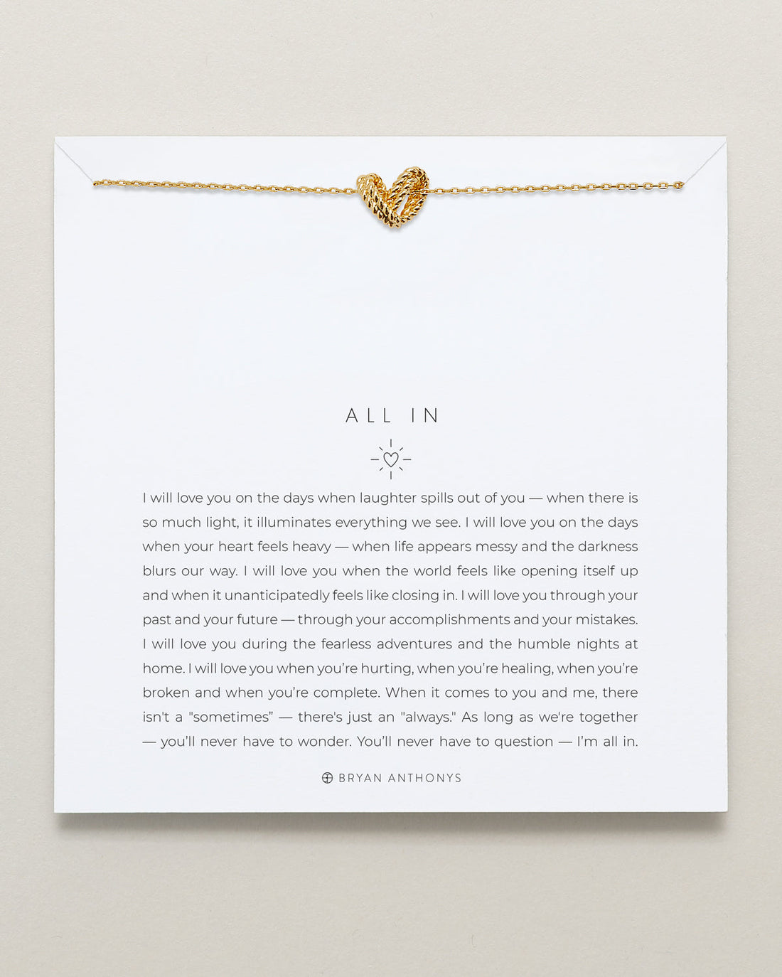 All In Bracelet