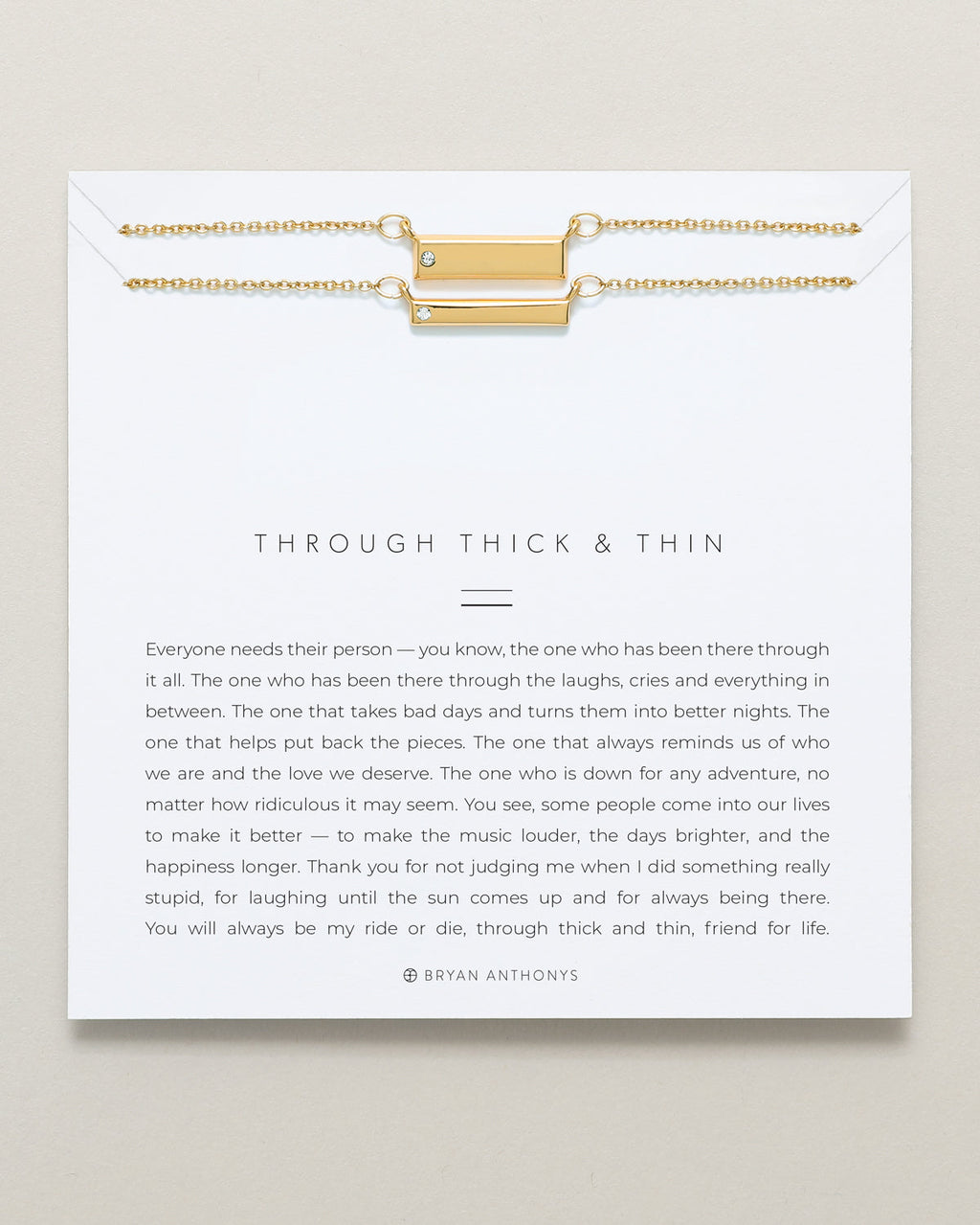 Through Thick & Thin Bracelet Set