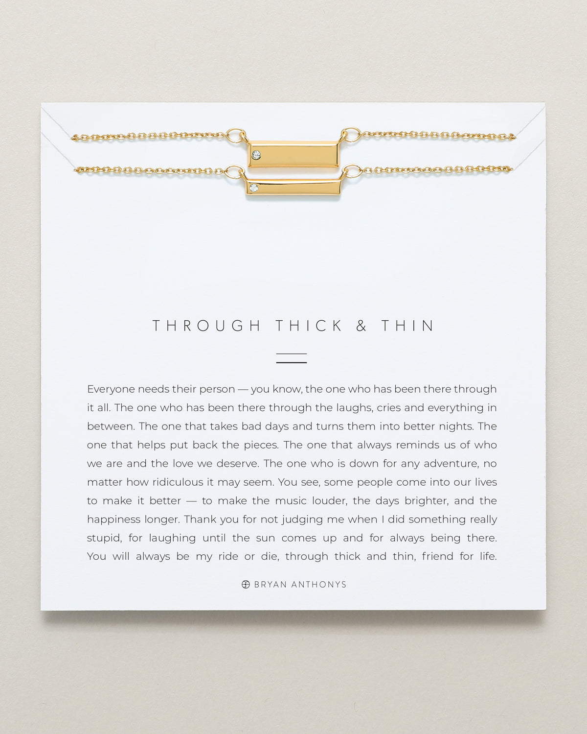 Through Thick & Thin Bracelet Set
