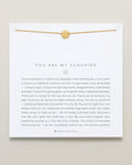 You Are My Sunshine Icon Necklace