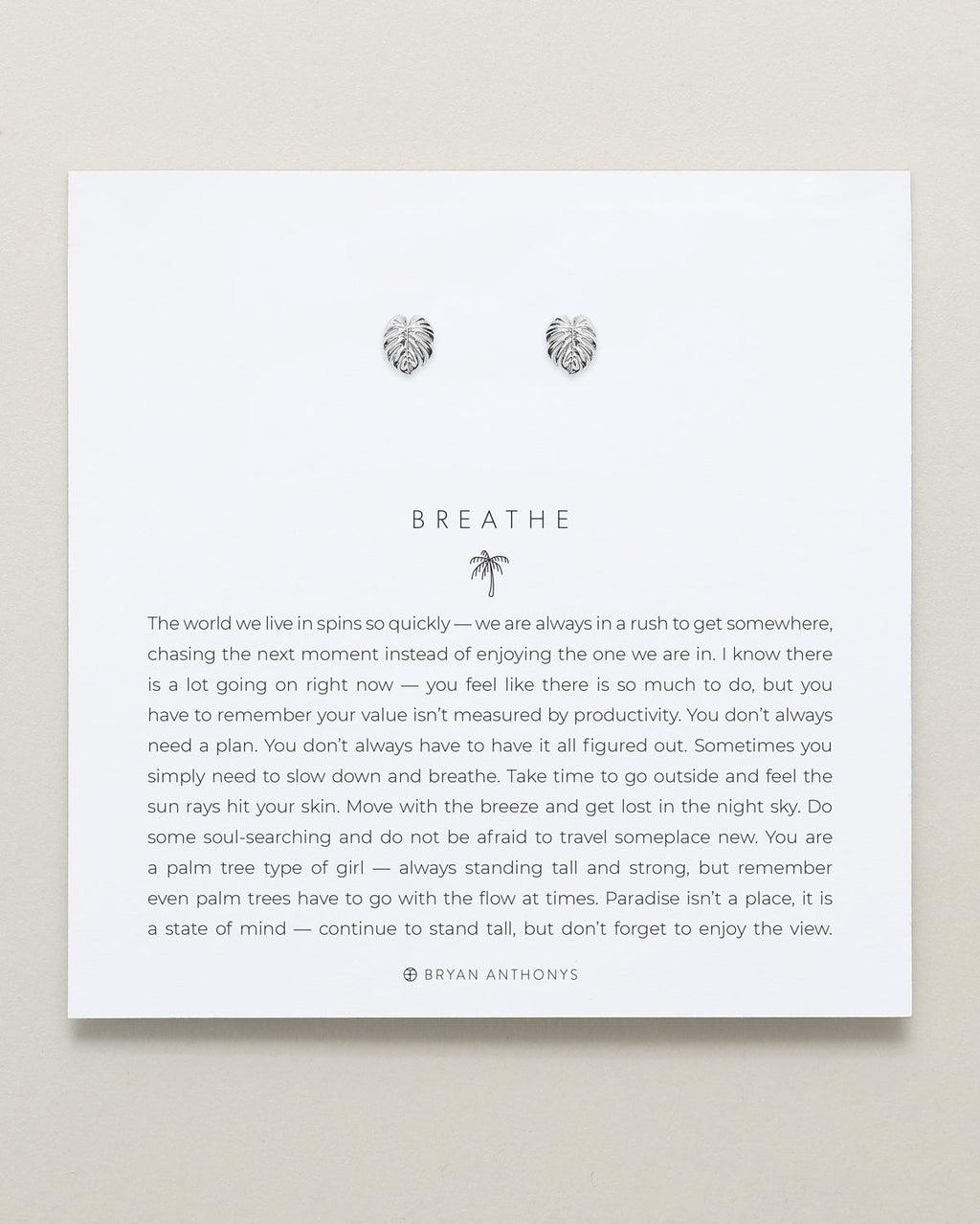 Breathe Stud Earrings
